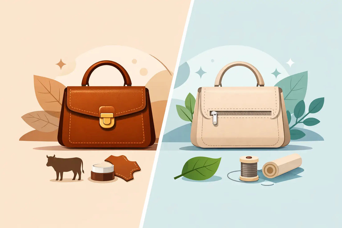 Bolso de cuero o no cuero: cuál elegir