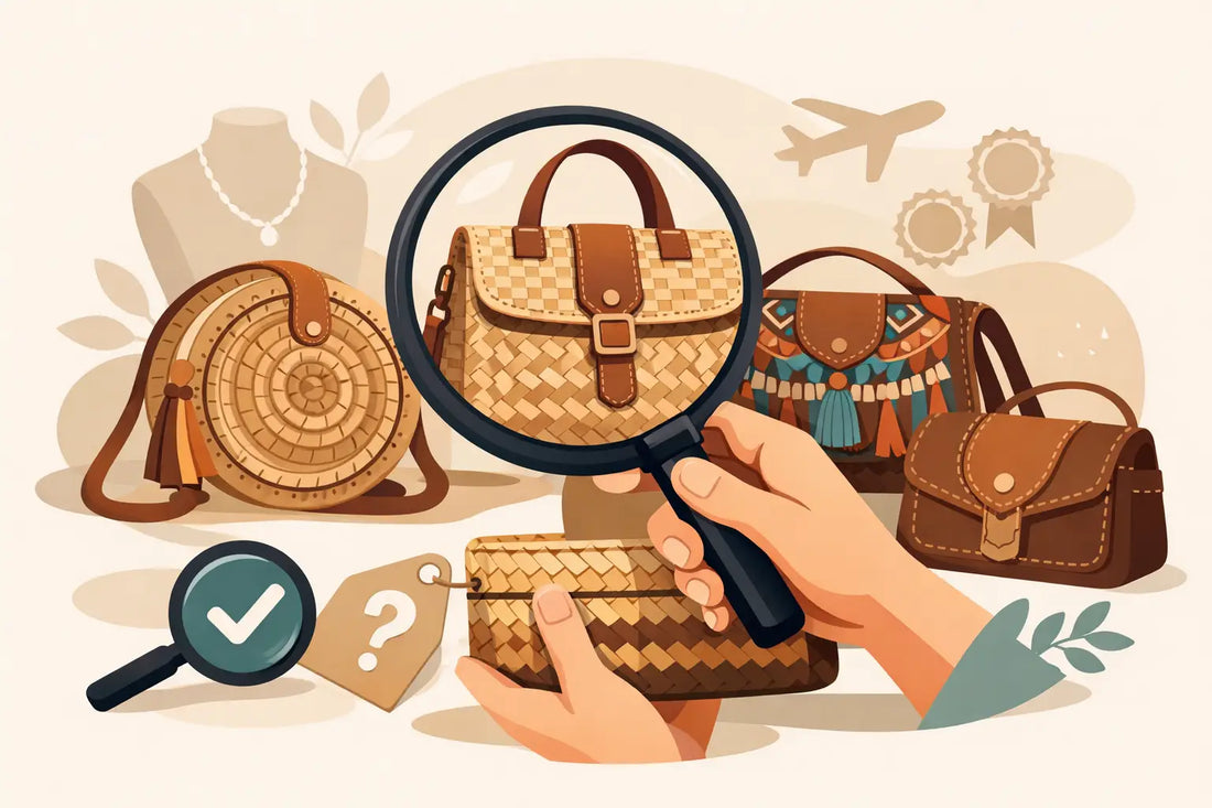 Cómo identificar un bolso artesanal auténtico