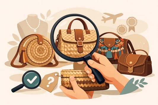 Cómo identificar un bolso artesanal auténtico