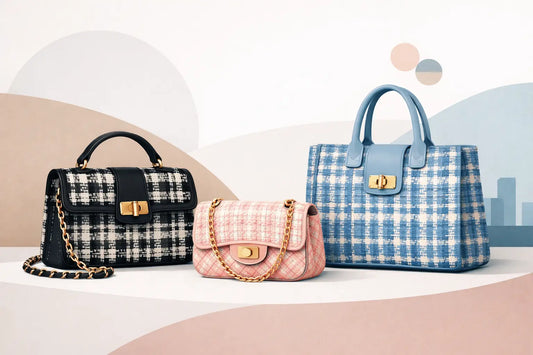 Tendencias en bolsos tweed para 2026 con estilo