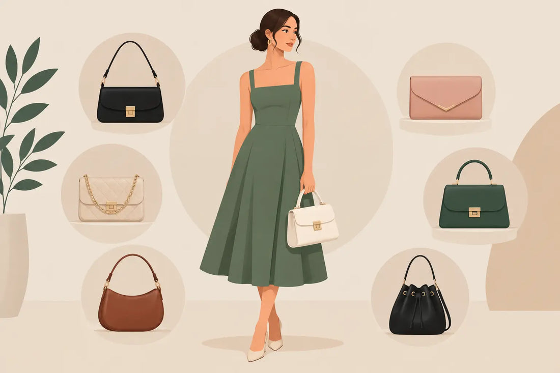 Mejores bolsos para vestido midi y cómo elegirlos