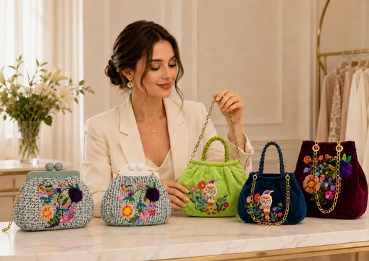 Cómo elegir un bolso bordado formal con estilo