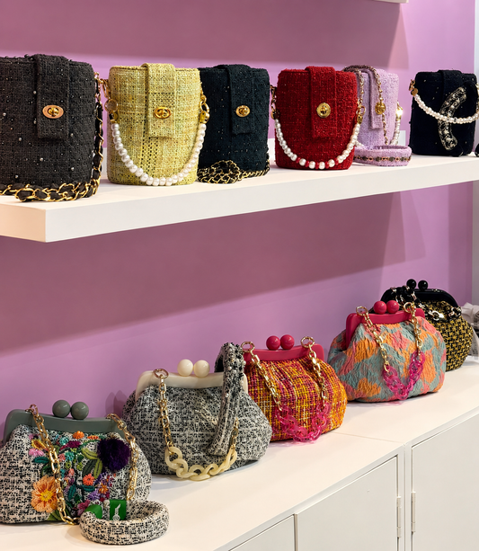 Textiles italianos para bolsos con carácter