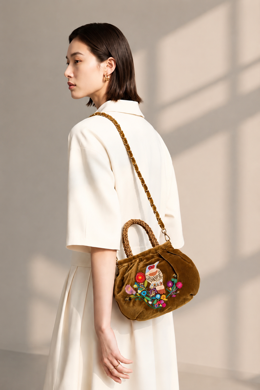 La sofisticación de los bolsos bordados en ediciones limitadas