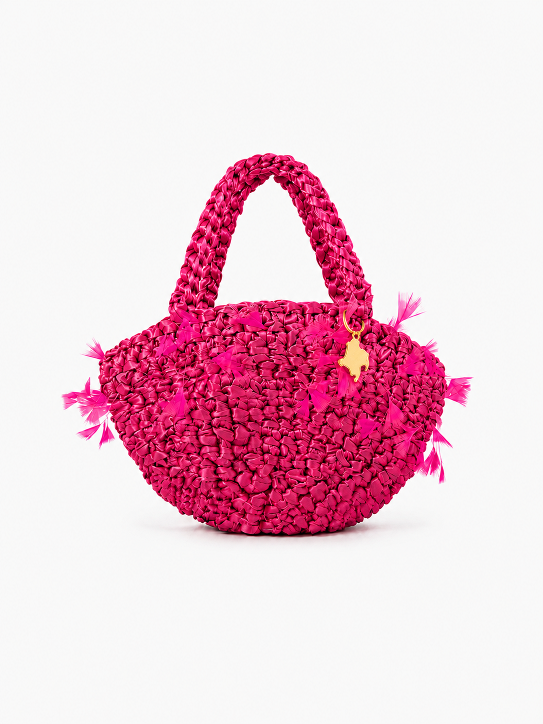 Bolso Canasta Fucsia