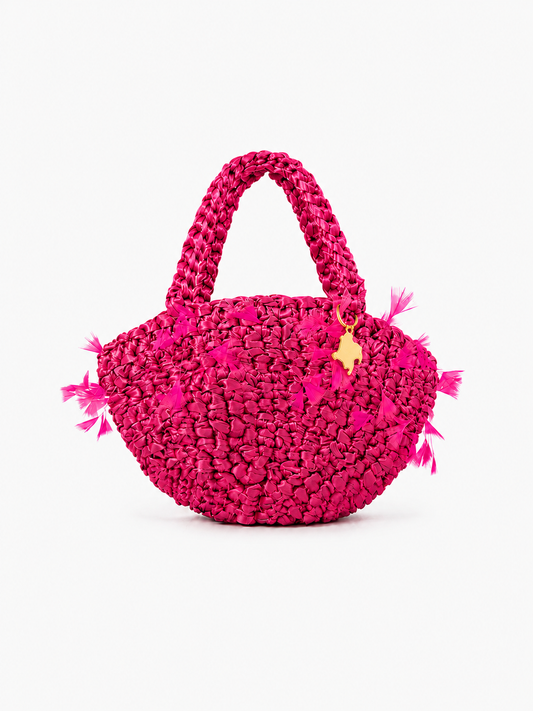 Bolso Canasta Fucsia