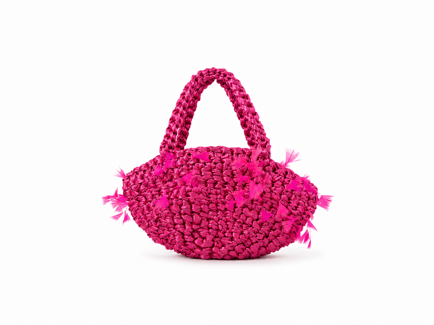 Bolso Canasta Fucsia