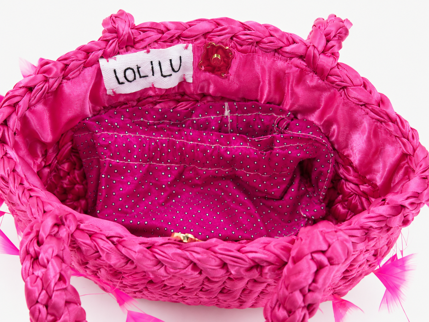 Bolso Canasta Fucsia