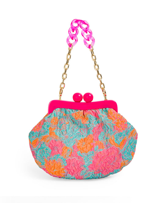 Brocado con Manija Acrilica Fucsia