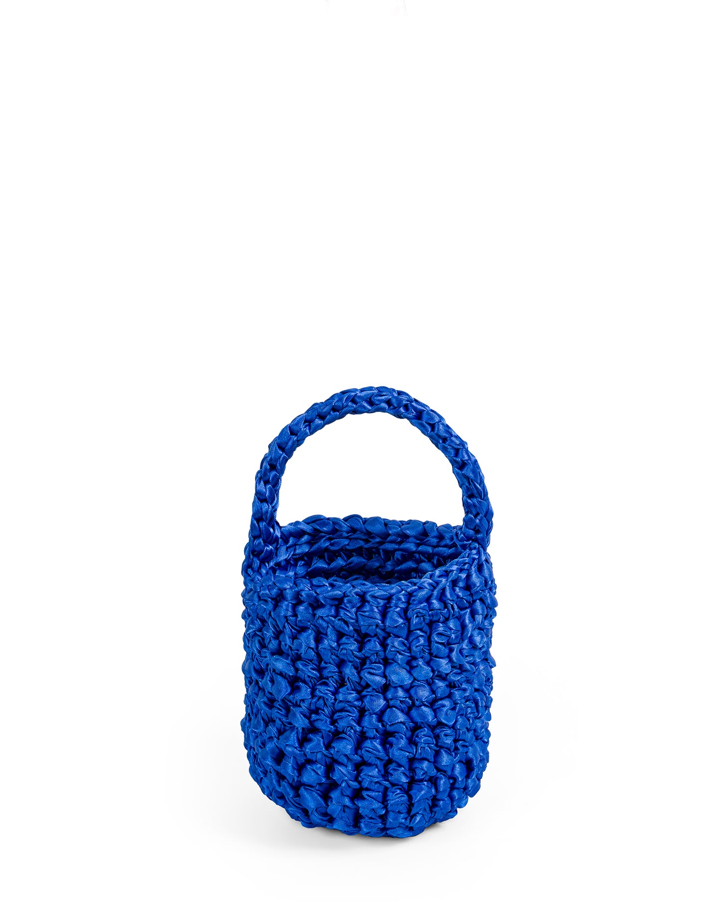 Crochet Asa Corta y Cadena en Azul Atardecer
