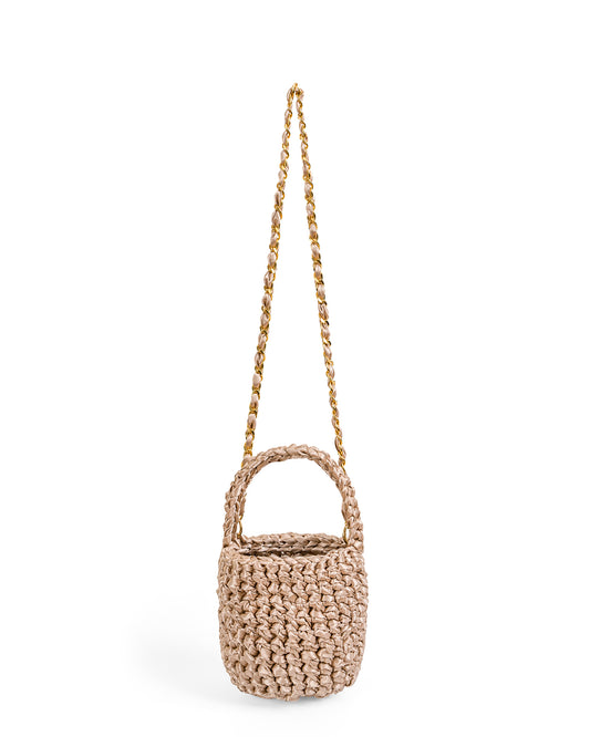 Crochet Asa Corta y Cadena en Habano