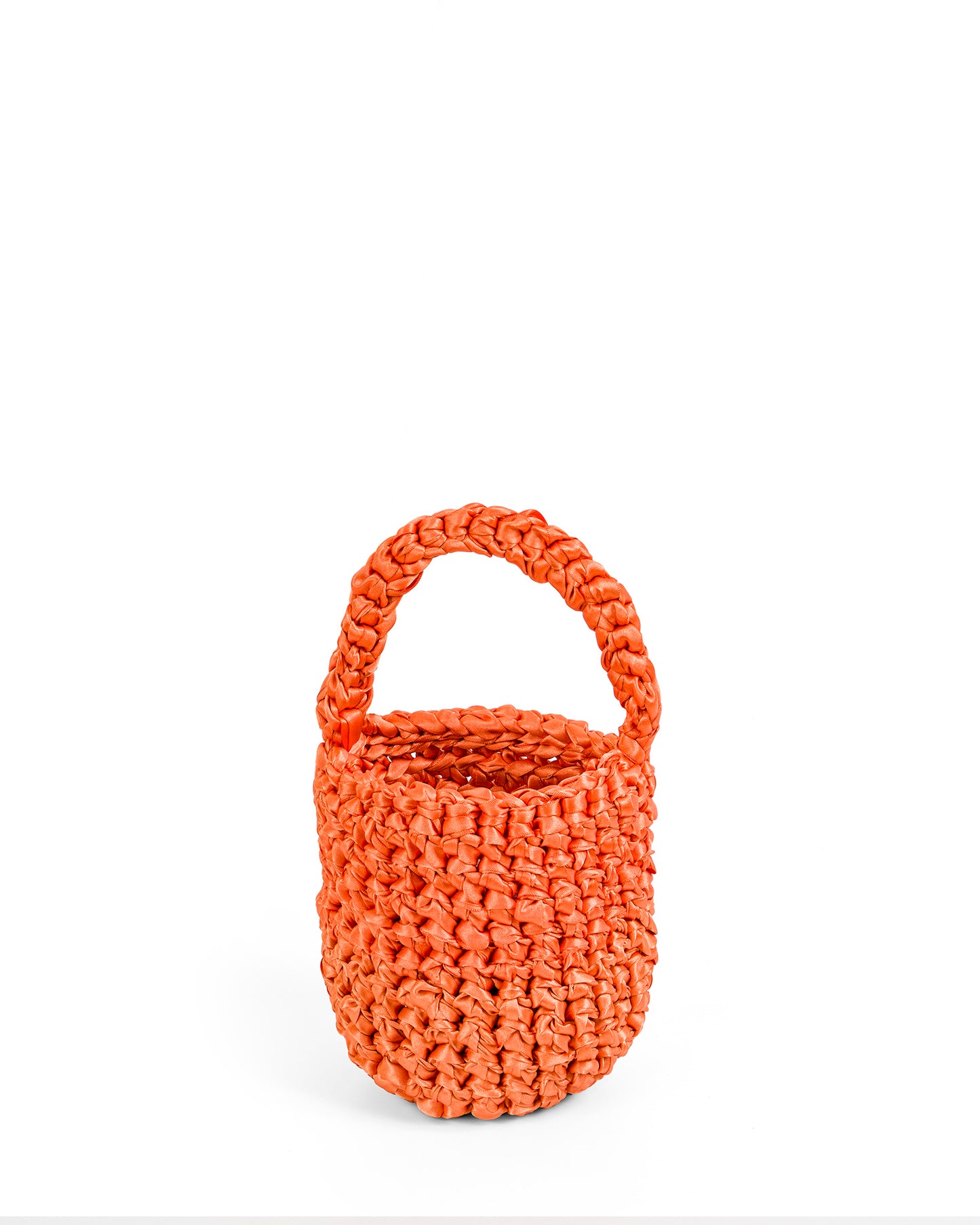 Crochet Asa Corta y Cadena en Naranja