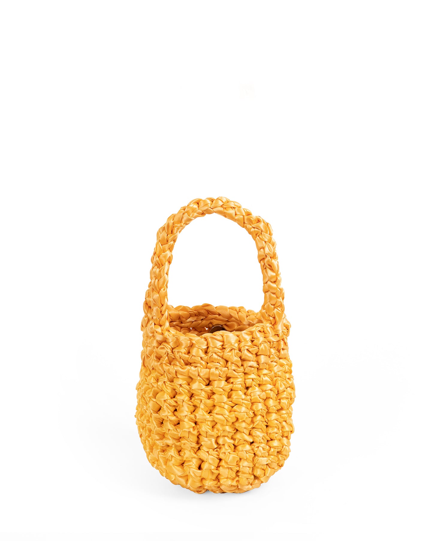 Crochet Asa Corta y Larga Tejidas en Amarillo Oro