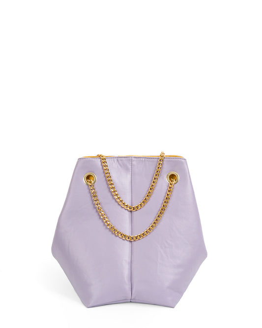 Textile Leather in Lilac Color